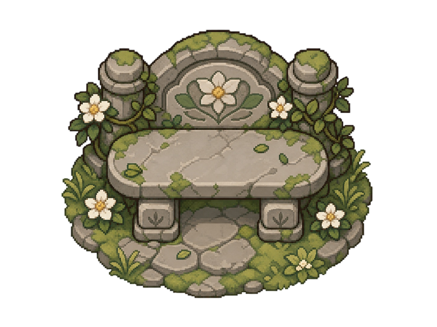 Herb Garden Bench