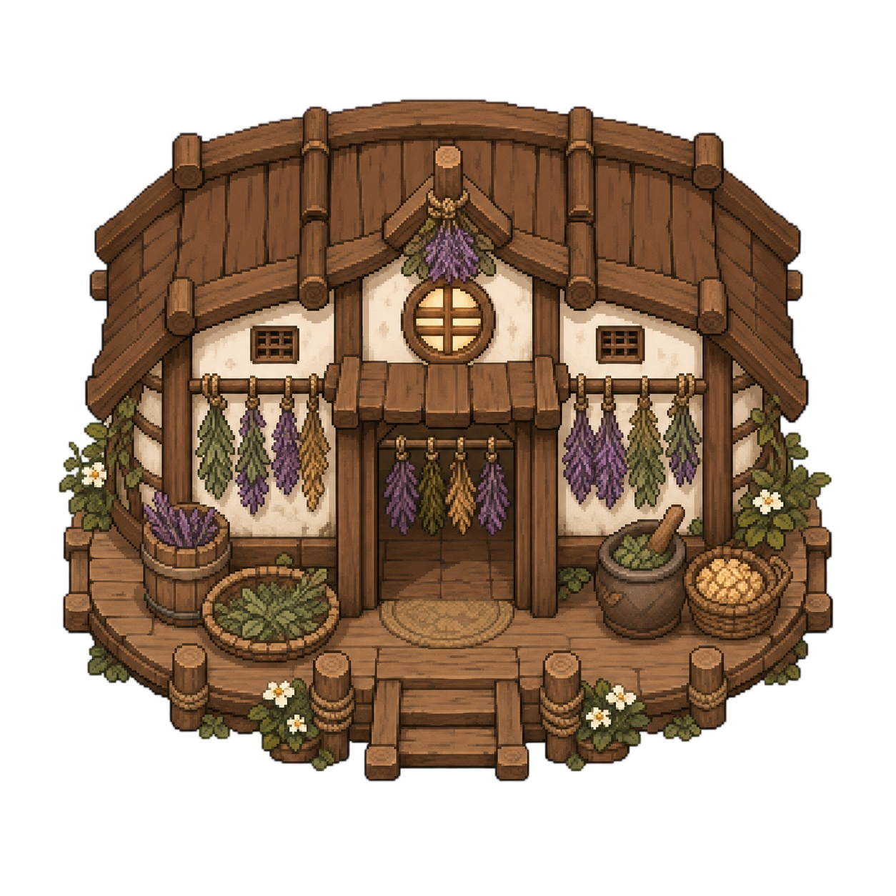 Herb Drying Shed