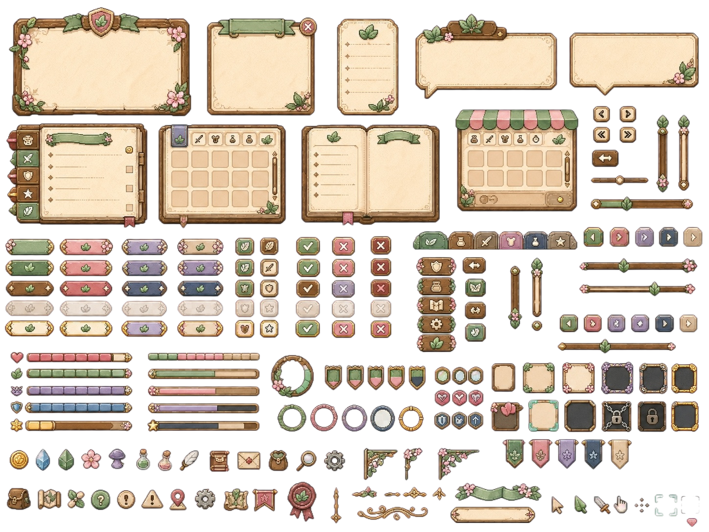 Mint Knights UI Kit