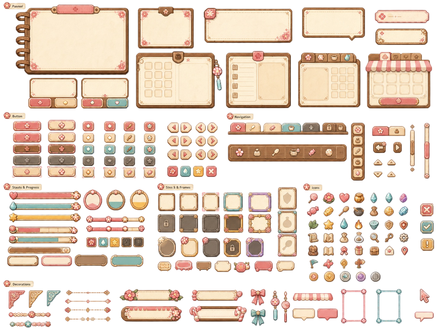 Shacha Candy UI Kit